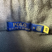 Polo RL Embroidered Heritage Polo Bear Button T-Snap Polar Fleece - M