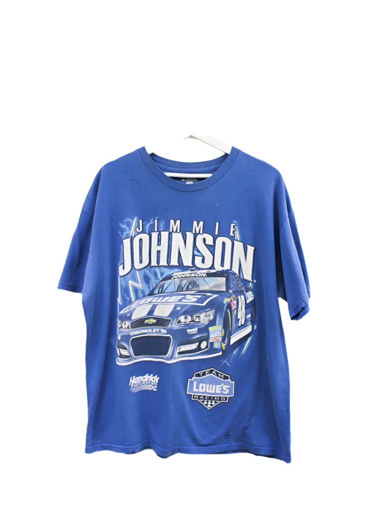 Z - Vintage Nascar Jimmie Johnson Car Tee