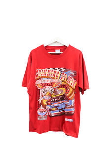 Z - Vintage 2005 Nascar Las Vegas Spinning To Win Car Tee