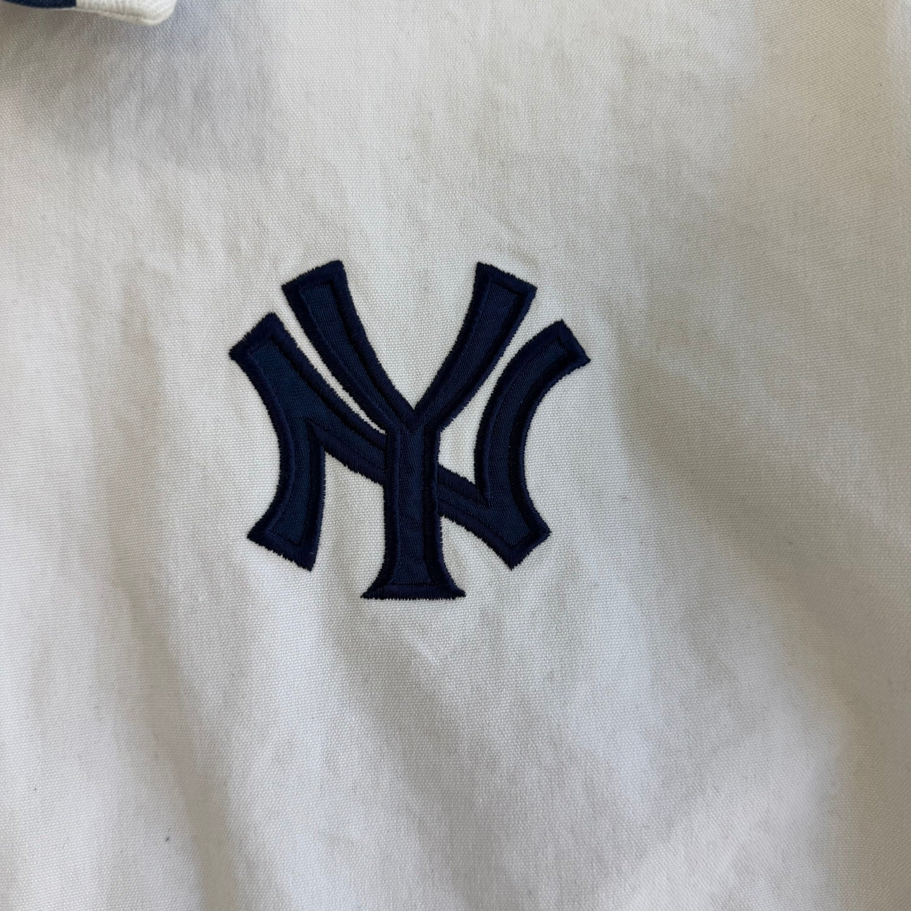 J- Vintage New York Yankees MLB Pro Player Zip Up Lightweight Jacket - M (fits L)