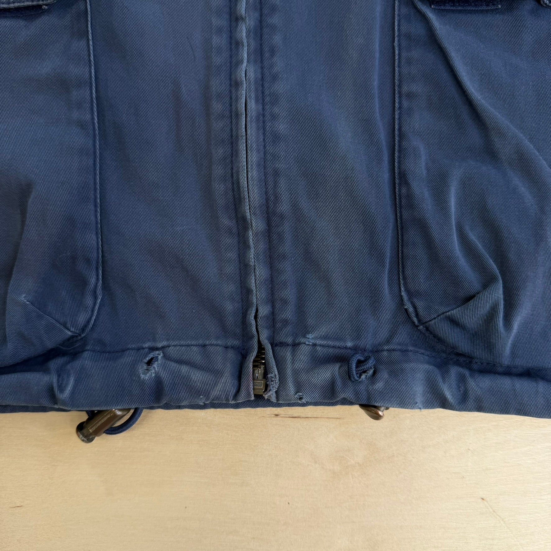 J- Vintage 90s Tommy Hilfiger Embroidered Logo Zip Up Lightweight Jacket - XL