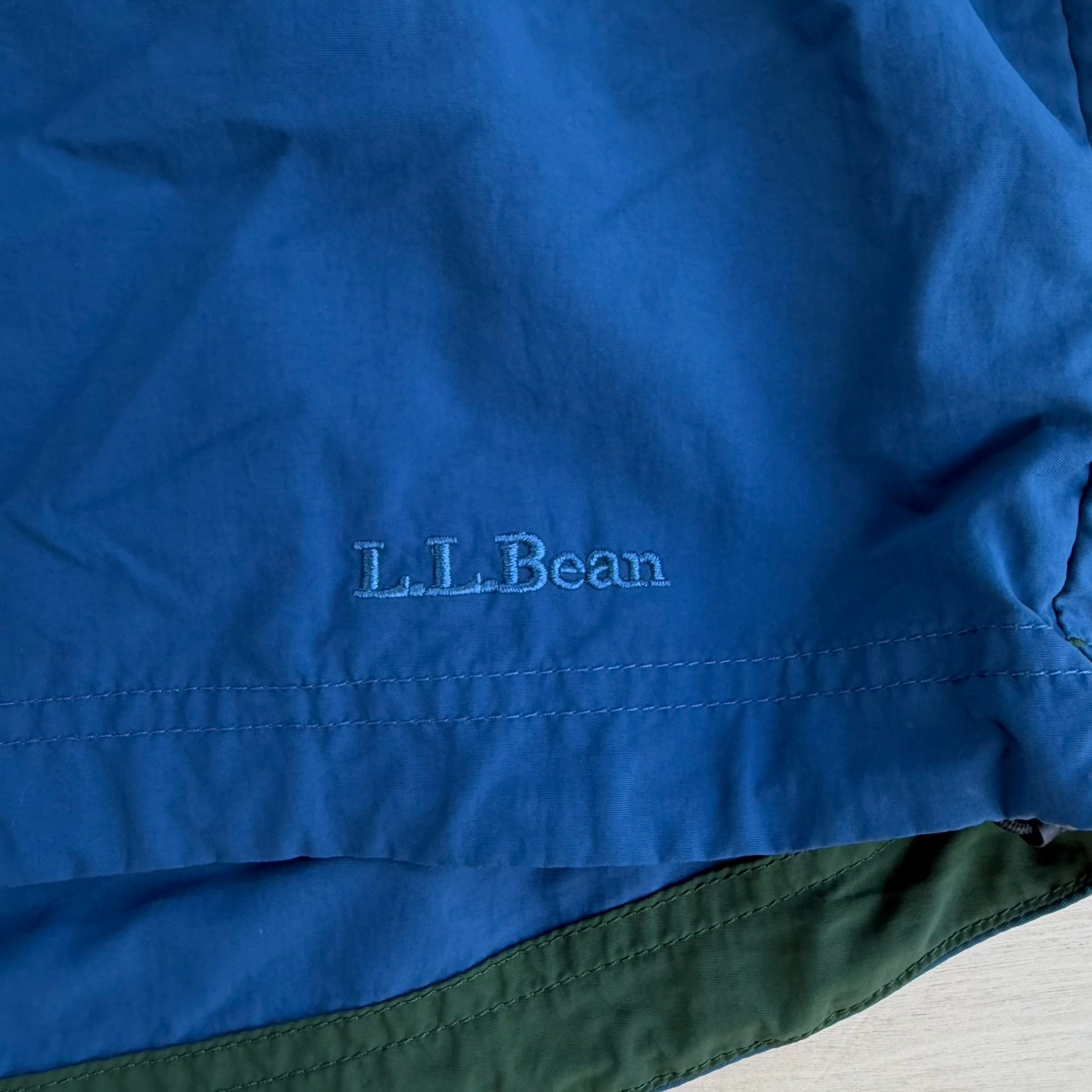 J- Vintage LL Bean Pull Over Anorak Lightweight Jacket - M