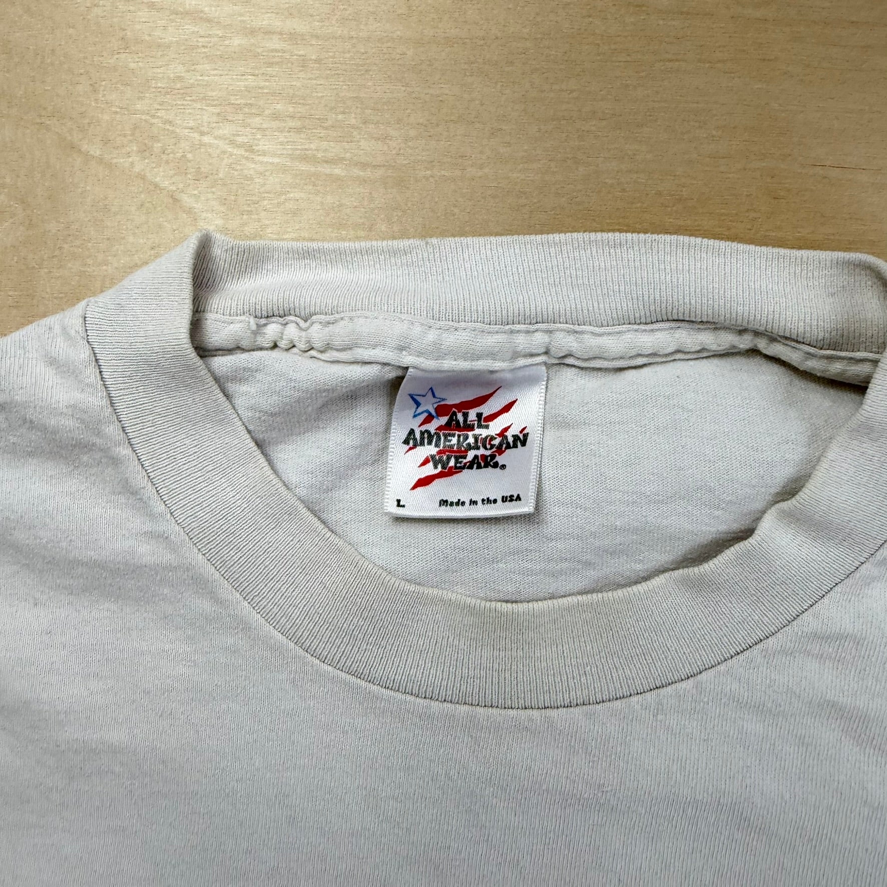 J- Vintage '98 East Army Navy Football College Made In USA Long Sleeve Tee - L