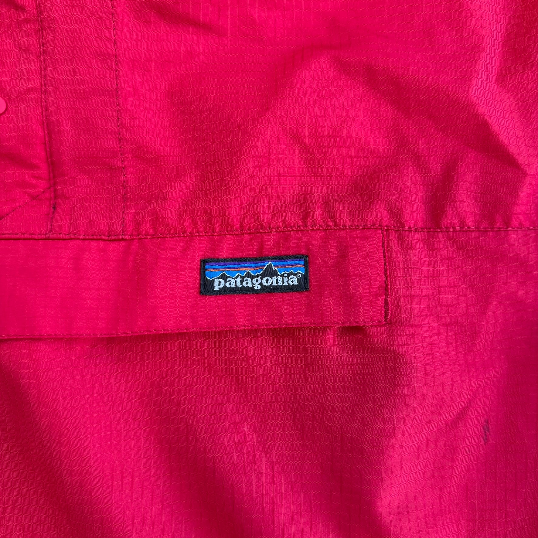 J- Vintage Patagonia Pull Over Anorak Lightweight Jacket - M