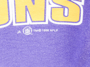 Z - Vintage 1998 Vikings NFC Central Champs NFL Tee