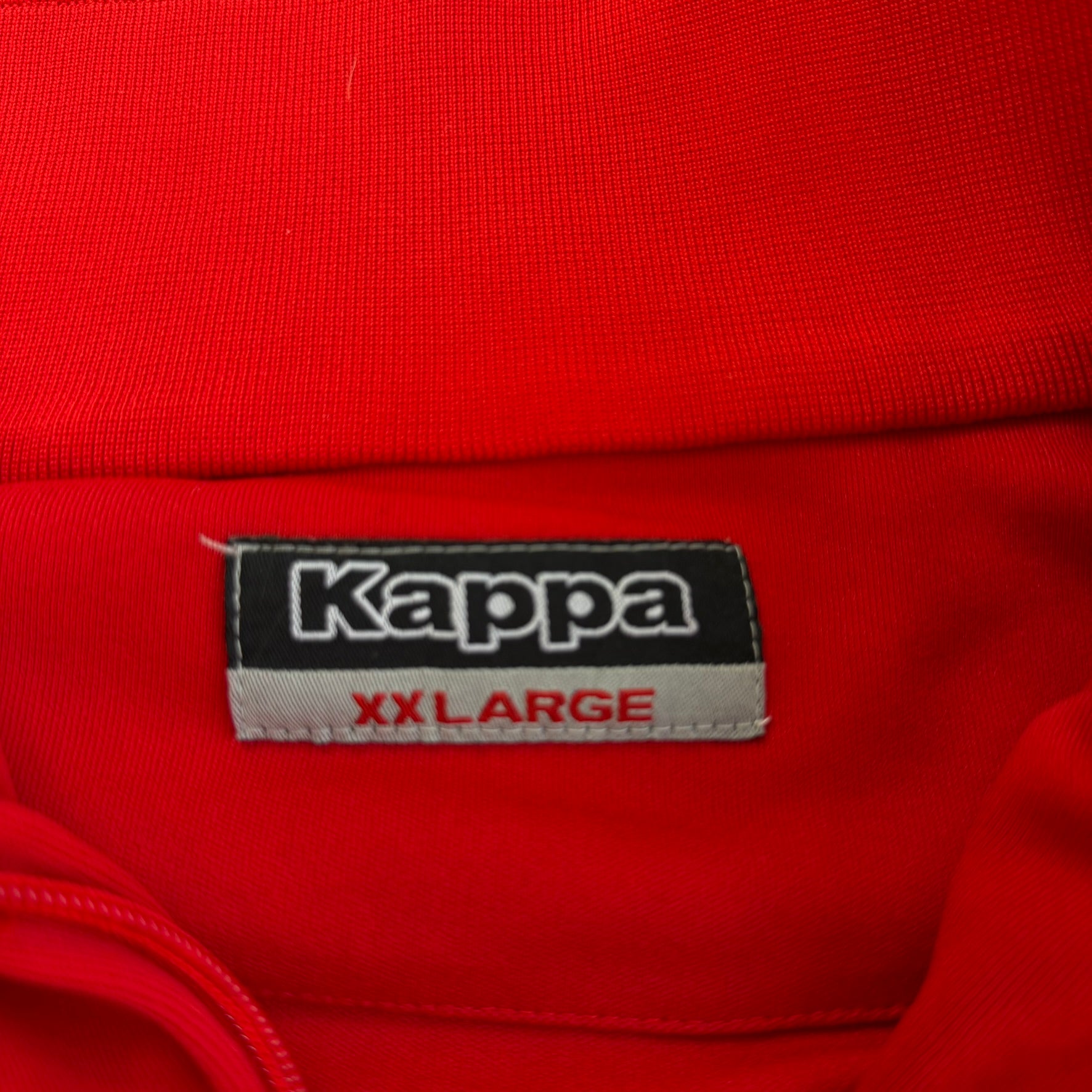 J- Vintage Kappa Manchester England Embroidered Graphic Zip Up Track Jacket - 2XL