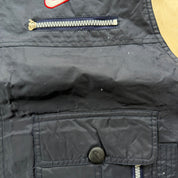 J- Vintage Nike Embroidered Swoosh Zip Up Vest - L