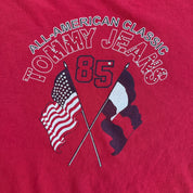 J- Vintage Tommy Hilfiger Jeans All American Classic Graphic Tee - XL