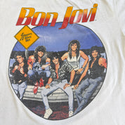 J- Vintage '87 Bon Jovi Slippery When Wet Tour Graphic Made In USA Single Stitch Tee - XL (fits L)