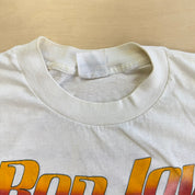 J- Vintage '87 Bon Jovi Slippery When Wet Tour Graphic Made In USA Single Stitch Tee - XL (fits L)