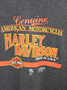 Z - Vintage 1989 Harley Davidson 3D Emblem Florida Crewneck