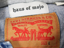 Load image into Gallery viewer, Z - Haus Of Mojo Tupac Reworked Sweatshirt Denim Jacket
