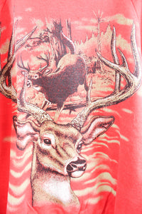 Vintage Deers In Forest Crewneck