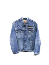 Load image into Gallery viewer, Z - Haus Of Mojo Purple Rain Reworked Denim Jacket
