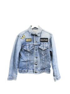 Z - Haus Of Mojo Duran Duran Reworked Denim Jacket