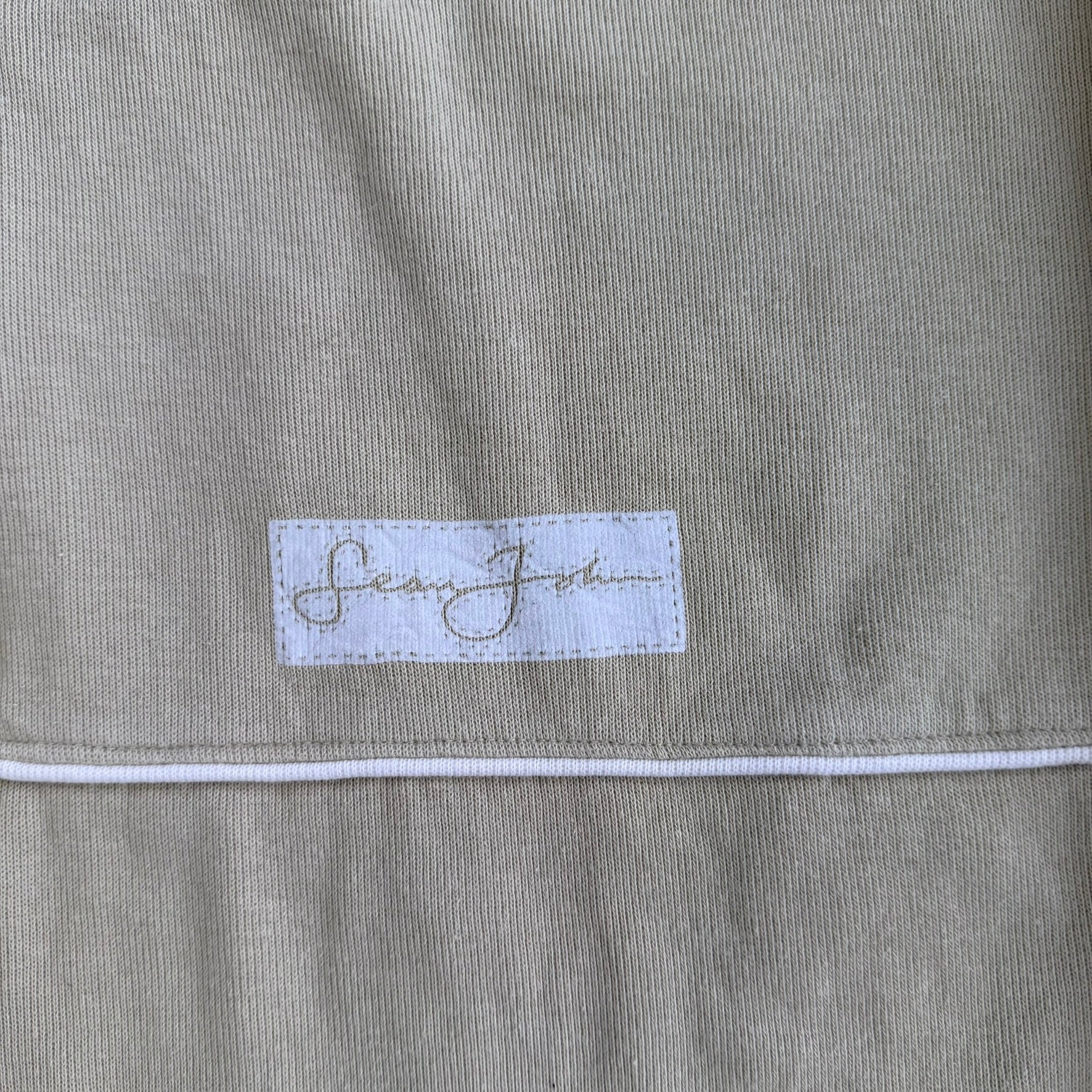Vintage Y2K Sean John Embroidered Text Zip Up Track Jacket - L