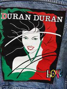 Z - Haus Of Mojo Duran Duran Reworked Denim Jacket