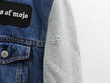 Load image into Gallery viewer, Z - Haus Of Mojo Tupac Reworked Sweatshirt Denim Jacket
