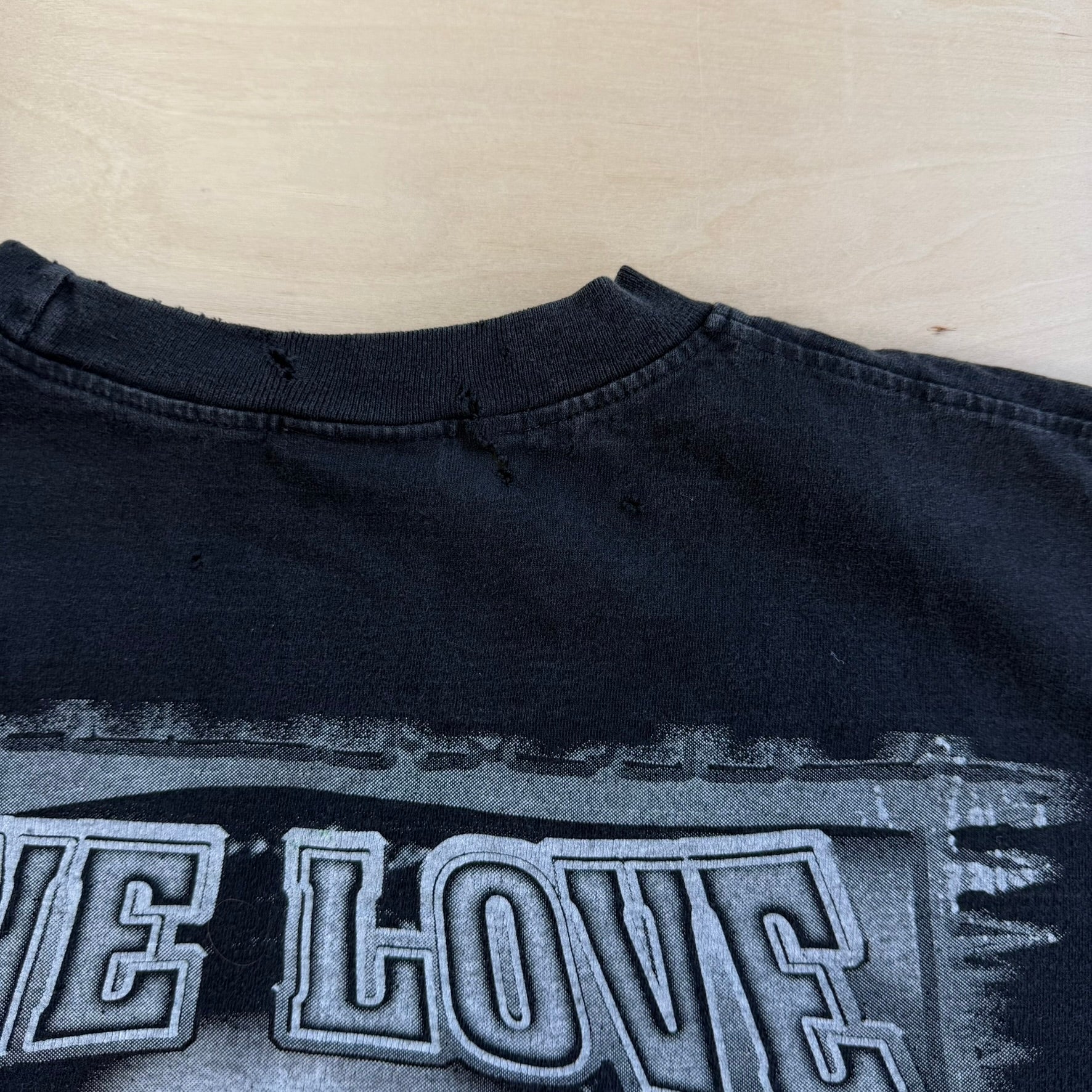 J- Vintage Rock Eagle Bob Marley One Love Graphic Picture Tee - XL