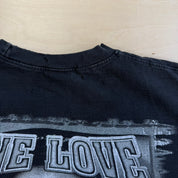 J- Vintage Rock Eagle Bob Marley One Love Graphic Picture Tee - XL