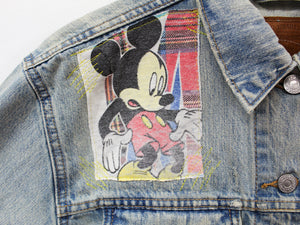 Z - Haus Of Mojo Mickey & Minnie Mouse Reworked Denim Jacket