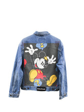 Load image into Gallery viewer, Z - Haus Of Mojo Mickey Mouse Reworked Denim Jacket
