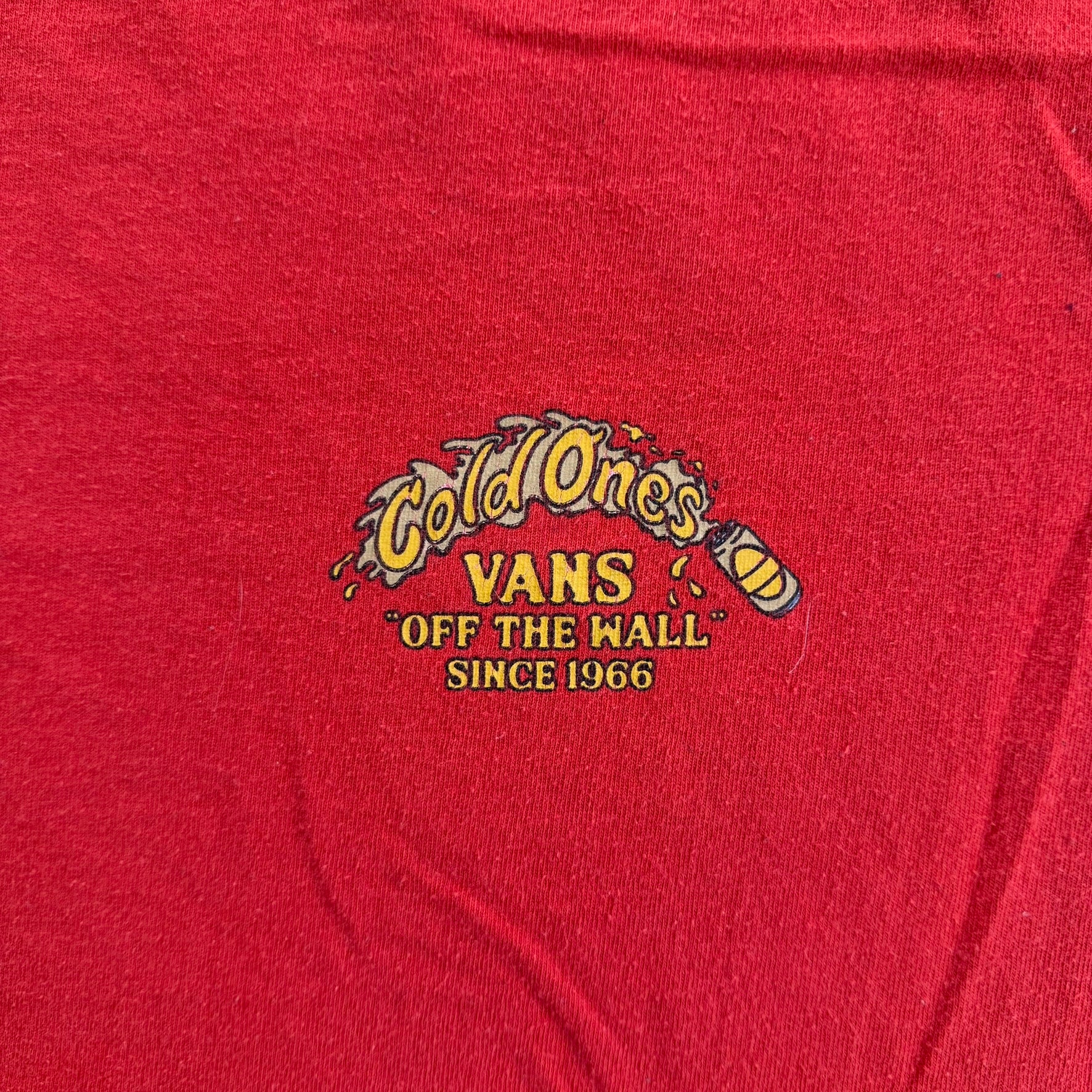 J- Vans Reaper Cold Ones Graphic Tee - L