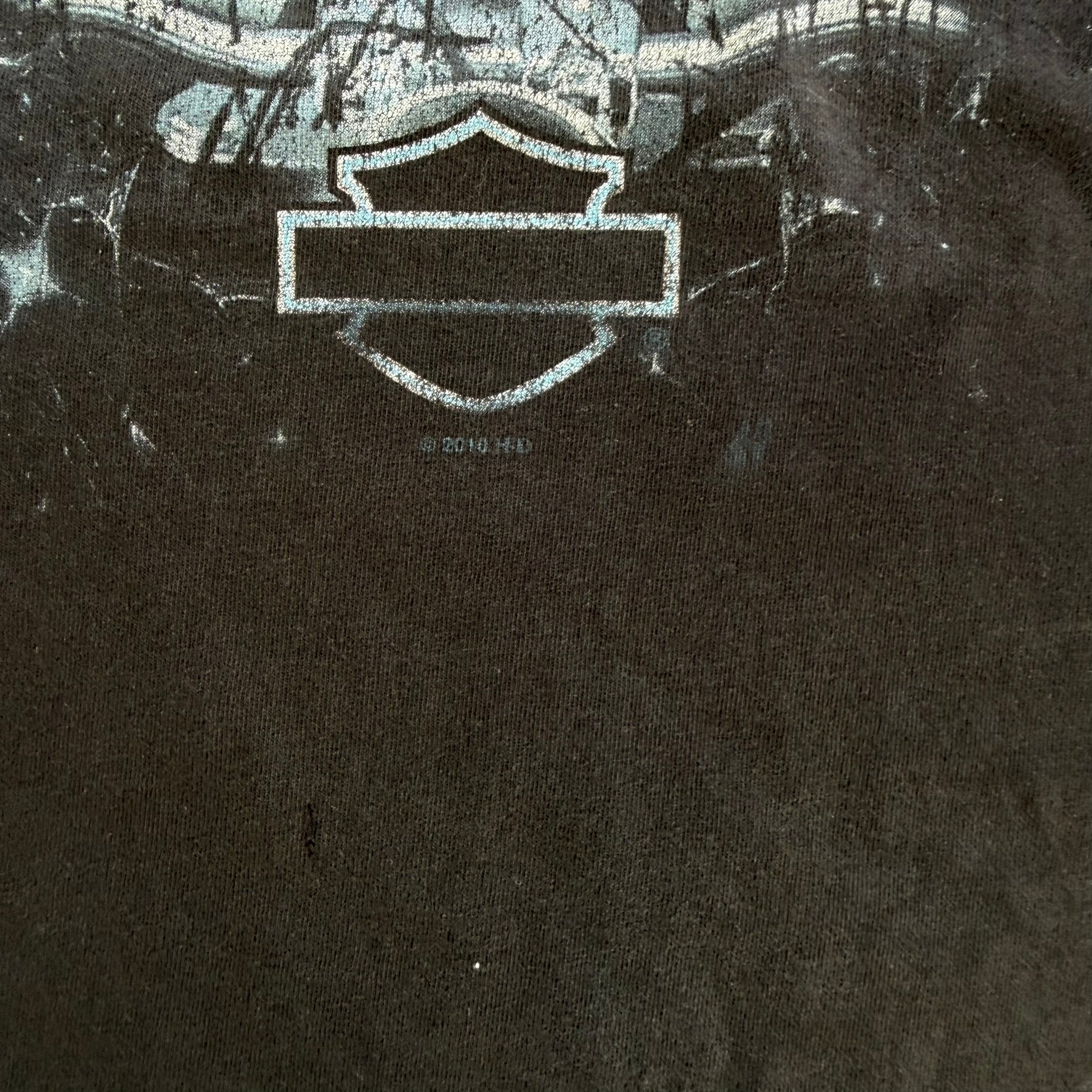 J- Vintage '10 Harley Davidson Gatineau Quebec Graphic Tee - 3XL