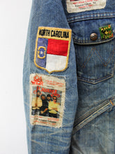 Load image into Gallery viewer, Z - Haus Of Mojo Eagles &amp; AC/DC Wrangler Reworked Denim Jacket
