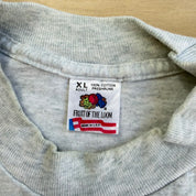 J- Vintage '93 America West Airline 10th Anniversary Airbus A320 Graphic Made In USA Single Stitch Tee - XL