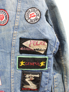 Z - Haus Of Mojo Eagles & AC/DC Wrangler Reworked Denim Jacket