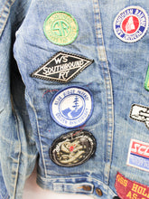 Load image into Gallery viewer, Z - Haus Of Mojo Eagles &amp; AC/DC Wrangler Reworked Denim Jacket
