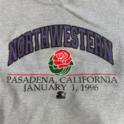 Vintage '96 Rose Bowl Pasadena California Starter Logo & Text Made In USA Crewneck - XL