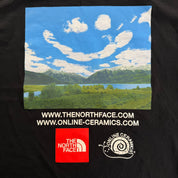 J- '23 North Face & Online Ceramics Sky Smile Graphic Tee - M