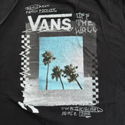 J- Vans Palm Trees Family First Text Tee - L
