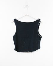 Load image into Gallery viewer, Haus Of Mojo Reworked Vintage Beatles Logo Double Stitch Crop Top
