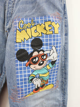 Load image into Gallery viewer, Z - Haus Of Mojo Cool Mickey Levi&#39;s 501 Reworked Jeans
