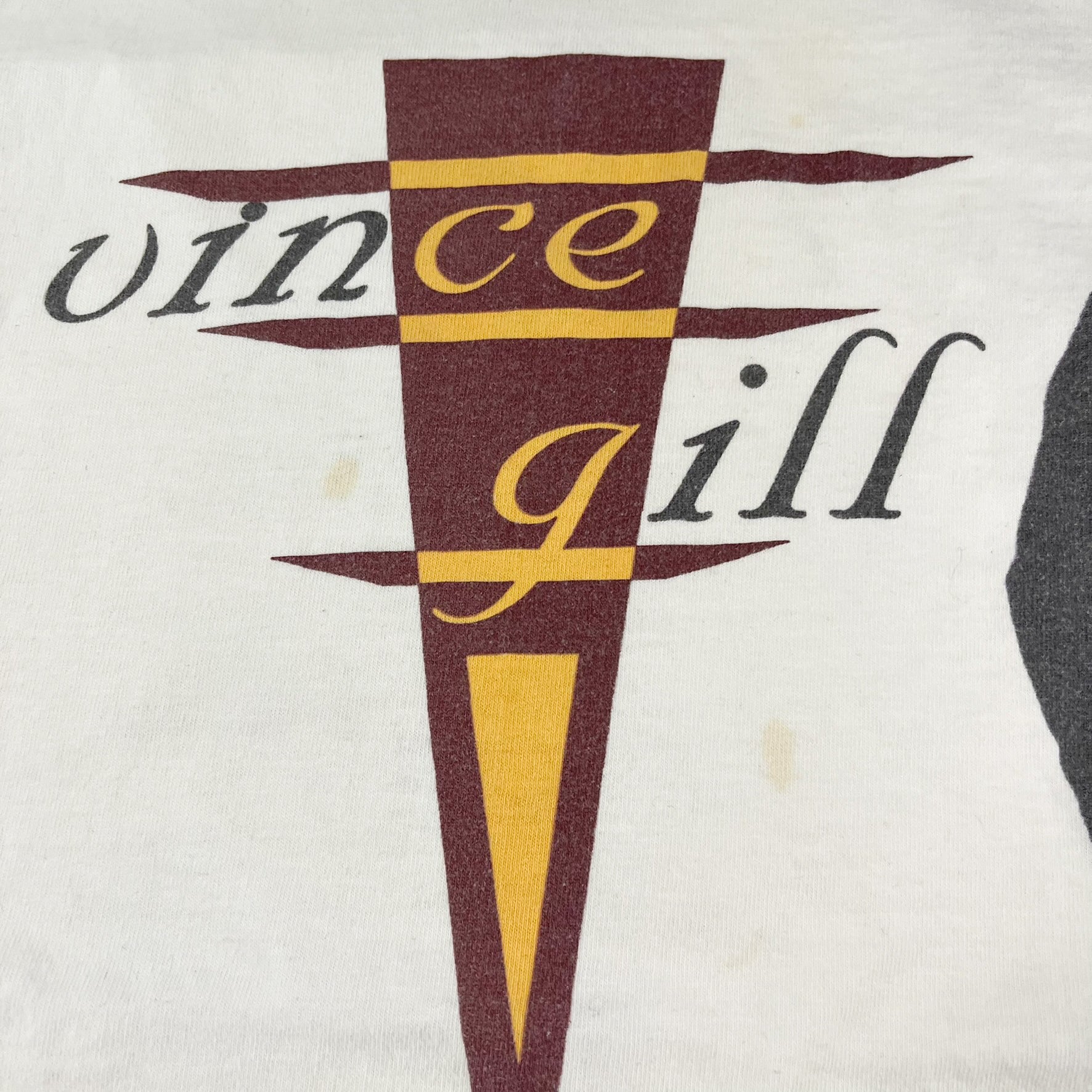 F- Vintage 97' Vince Gill Picture Tour Single Stitch Tee