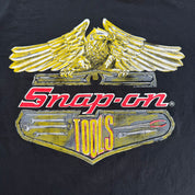 J- Vintage '92 Snap On Tools Graphic Made In USA Single Stitch Tee - L