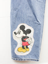 Load image into Gallery viewer, Z - Haus Of Mojo Cool Mickey Levi&#39;s 501 Reworked Jeans
