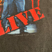 Load image into Gallery viewer, F-  2005 Toby Keith Honky Tonk U Screen Play Picture Tour Tee
