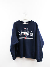Load image into Gallery viewer, NFL New England Patriots Logo &amp; Script Graphic Crewneck
