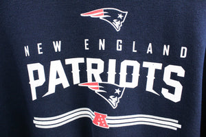NFL New England Patriots Logo & Script Graphic Crewneck