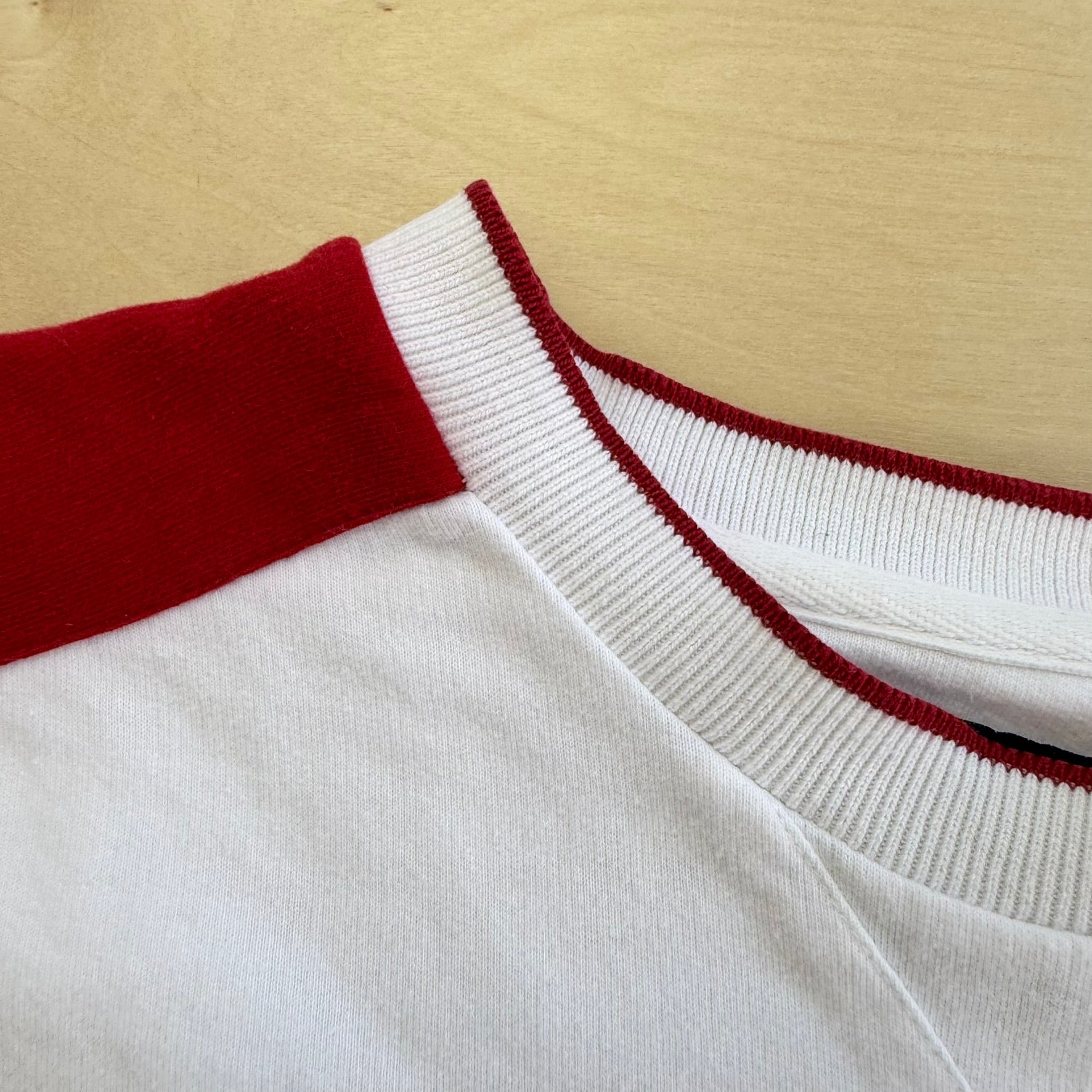 J- Vintage Ralph Lauren Chaps Embroidered Text Tee - XL