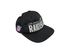 Load image into Gallery viewer, Z- Vintage Los Angeles Raiders Emb Script NFL Inter Cap Snapback Hat
