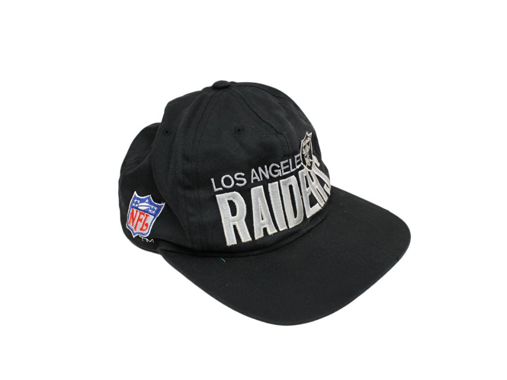 Z- Vintage Los Angeles Raiders Emb Script NFL Inter Cap Snapback Hat