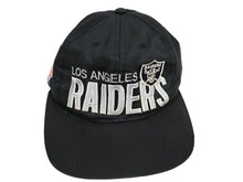 Load image into Gallery viewer, Z- Vintage Los Angeles Raiders Emb Script NFL Inter Cap Snapback Hat
