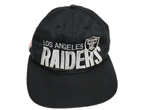 Z- Vintage Los Angeles Raiders Emb Script NFL Inter Cap Snapback Hat