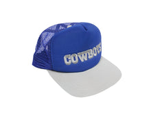 Load image into Gallery viewer, Z- Vintage Dallas Cowboys Emb Script NFL New Era Foam Trucker Hat
