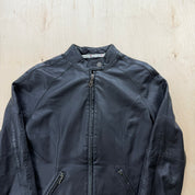 J- Vintage Tommy Hilfiger Women's Leather Jacket - S